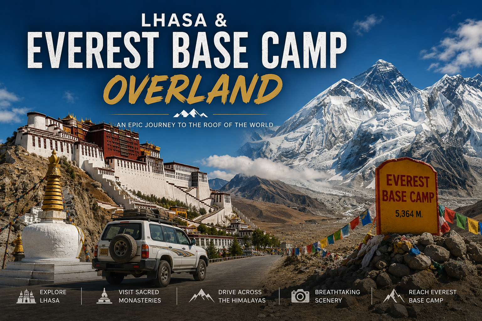 Lhasa & Everest Base Camp Overland